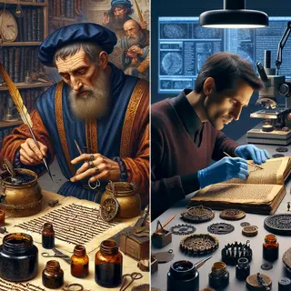 The Medieval Accountants Who Wrote in Vanishing Ink