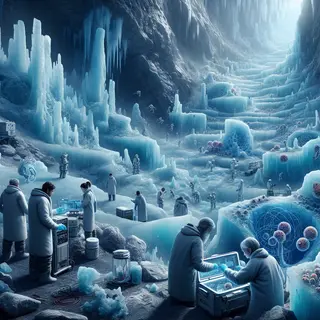 Hidden Ecosystems and Ancient Pathogens in Glacial Ice