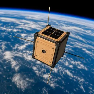 The Wooden Satellite That Could Change Space Debris