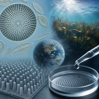 The Diatom That Builds Glass Skeletons from the Sea