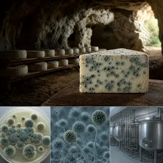 Roquefort Caves: Cradle of Cheese and Microbial Evolution