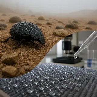 Fog-Collecting Beetles Inspire Innovations in Fluid Science
