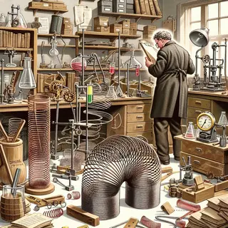 How a Naval Engineer's Mishap Led to the Invention of Slinky