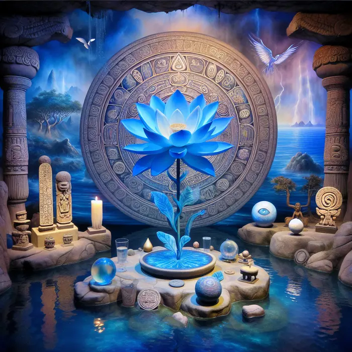 Fun Fact Image - The Origins and Mystical Powers of the Blue Lotus Flower