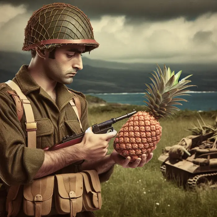 Fun Fact Image - Unexpected Uses of Pineapples in Wwii: A Historical Insight