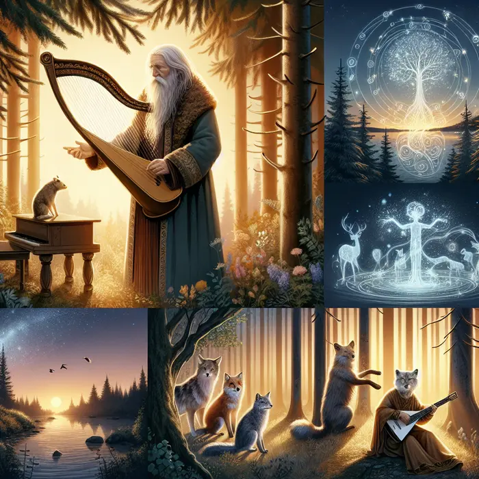 Fun Fact Image - Forgotten Finnish Folklore: The Tale of Väinämöinen's Harp