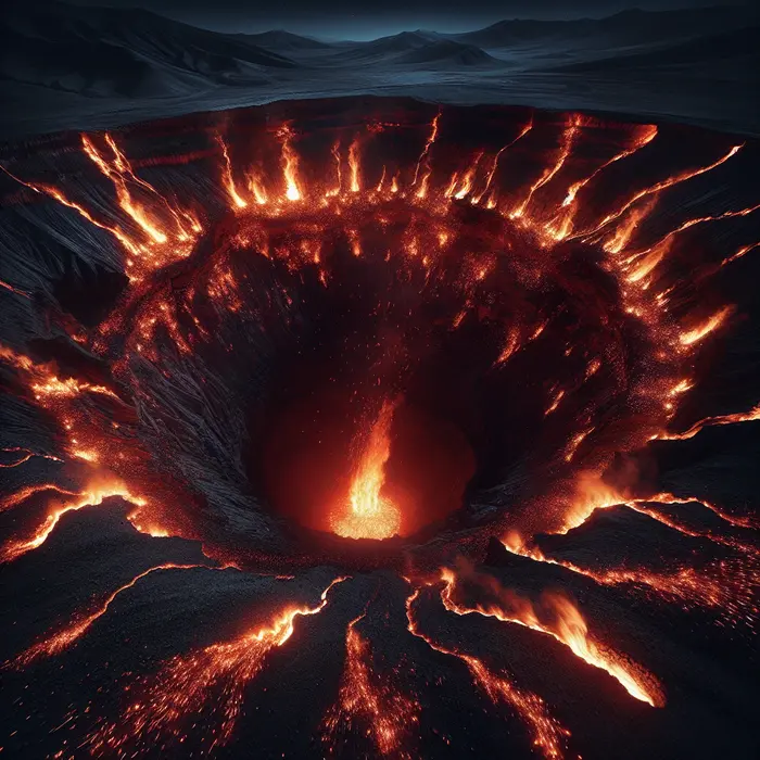 Fun Fact Image - The Eternal Flame: Weird Natural Gas Fire in Turkmenistan