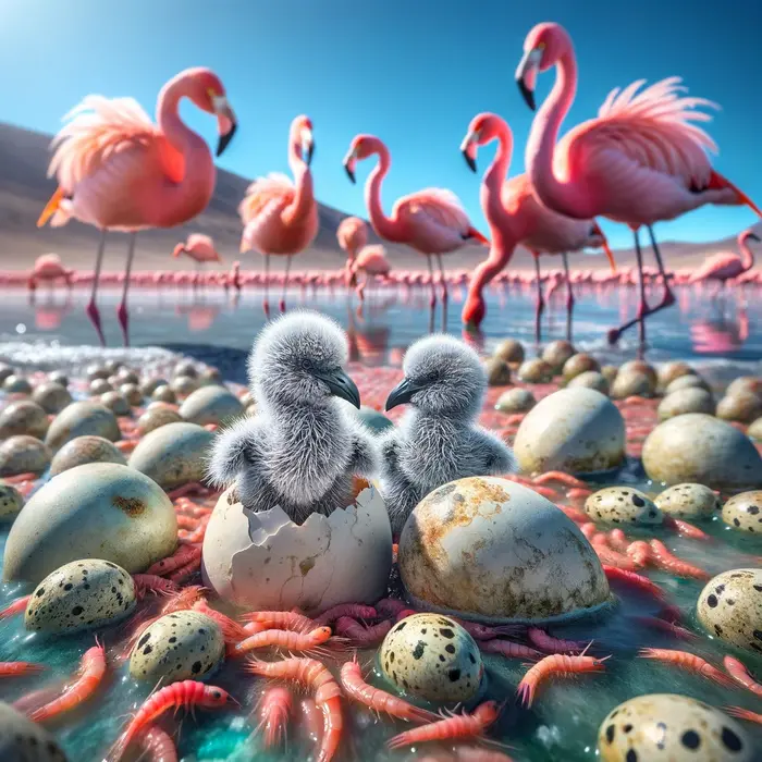 Fun Fact Image - Why Flamingos Aren't Born With Their Iconic Pink Color