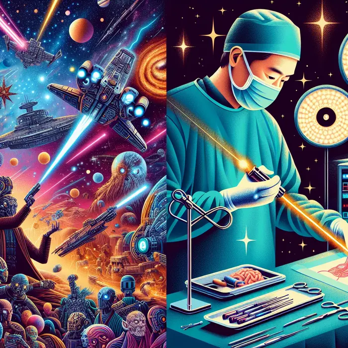 Fun Fact Image - Star Wars Inspired the Inception of Modern Laser Surgeries