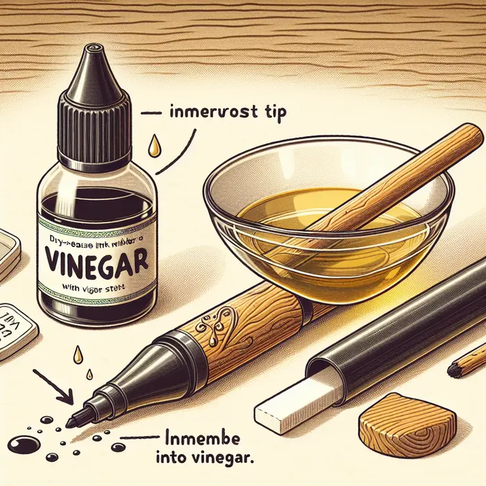 Fun Fact Image - Restoring Dried-Out Markers Using Simple Vinegar Solutions