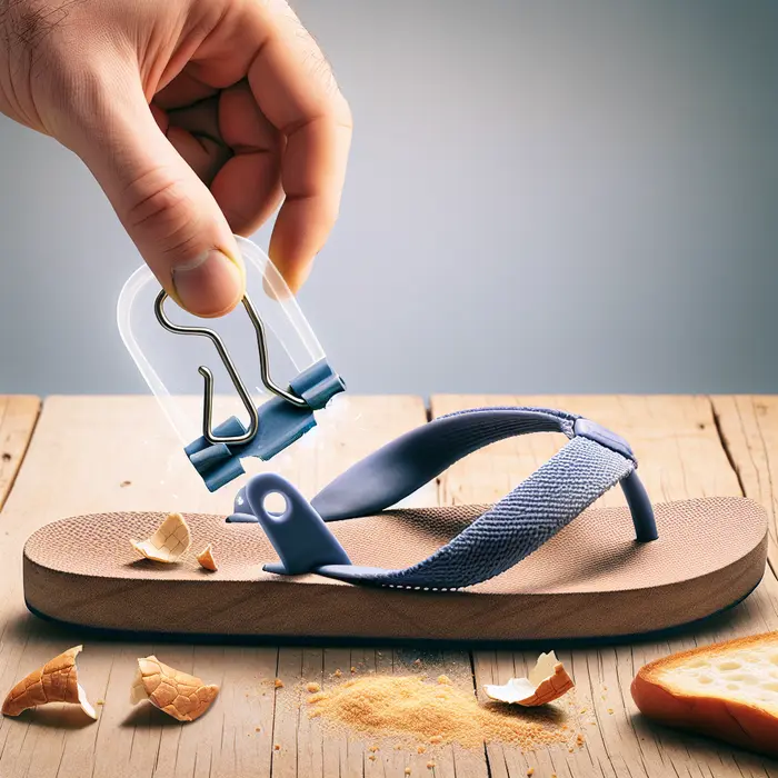 Fun Fact Image - Simple Hack: Use Bread Clips to Fix Your Broken Flip-Flops