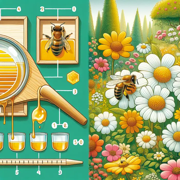 Fun Fact Image - The Remarkable and Elevated Existence of Honey Bees