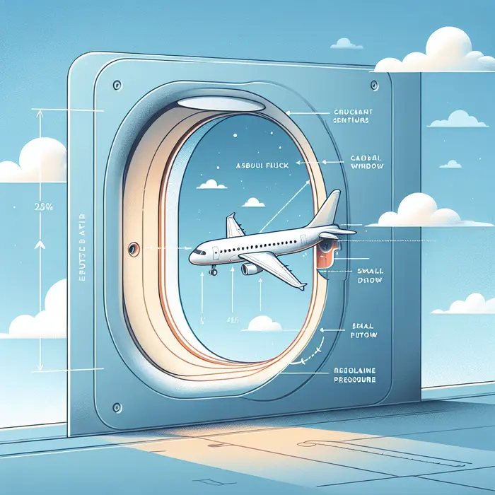 Fun Fact Image - Why Airplane Windows Have a Small but Important Hole