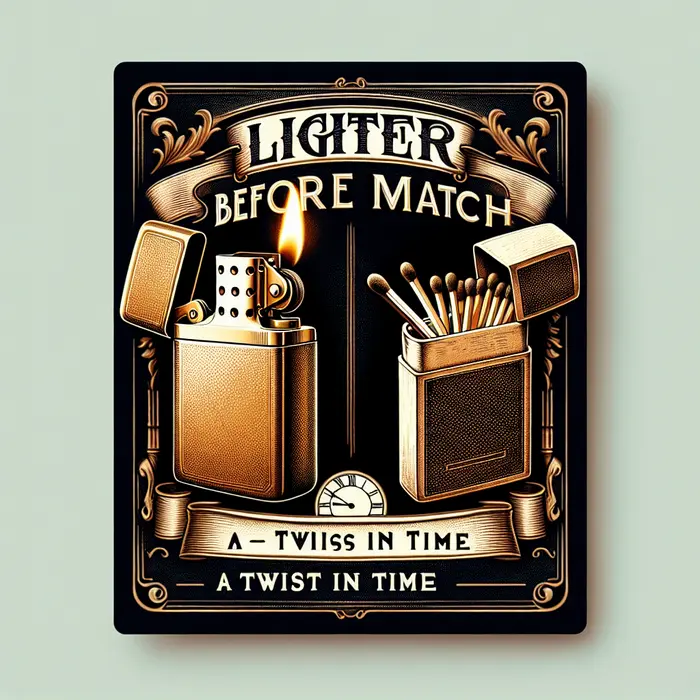 Fun Fact Image - Surprising Invention Timeline: Lighter Preceded the Match