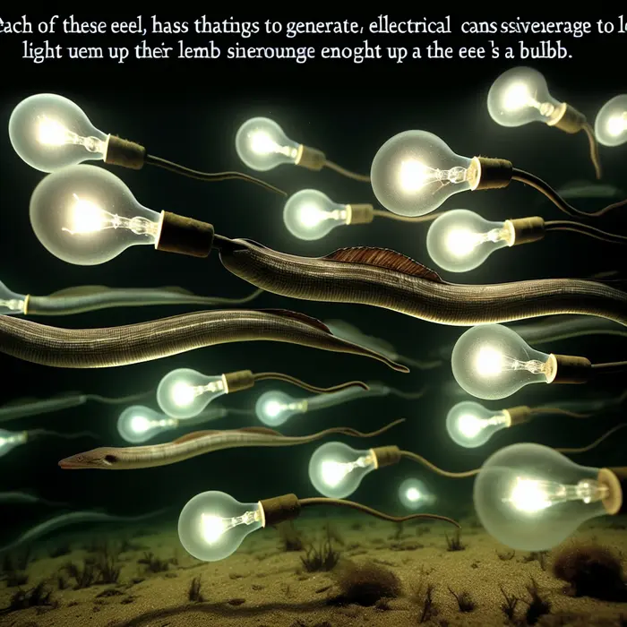 Fun Fact Image - Harnessing the Energy of Electric Eels for Sustainable Power