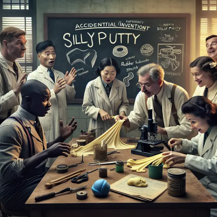 Fun Fact Image - How Silly Putty Was Invented: A Colorful History Unveiled