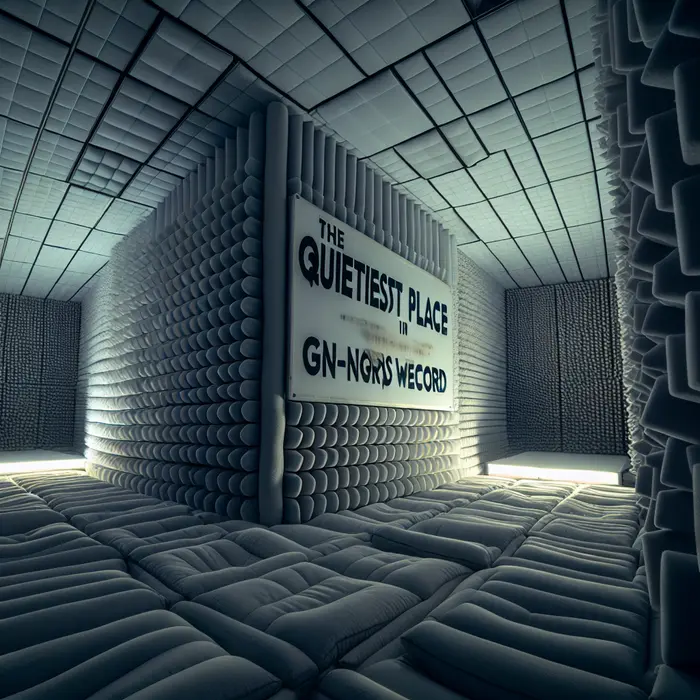 Fun Fact Image - Discover the Silent Sanctuary: The Quietest Room Ever Built