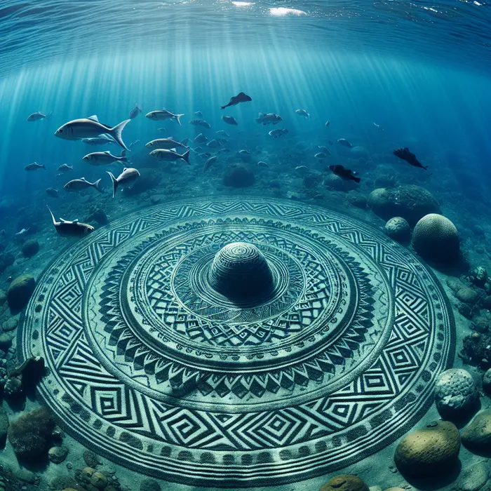 Fun Fact Image - Mystifying Patterns: The Story of Japan's Underwater Circles