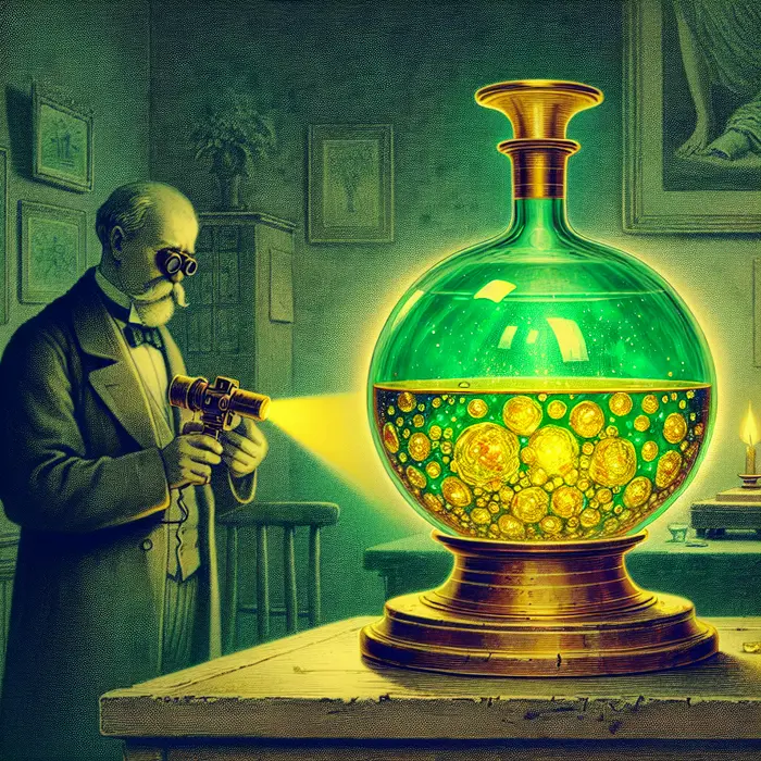 Fun Fact Image - The Glow of History: Discovering Vaseline and Uranium Glass