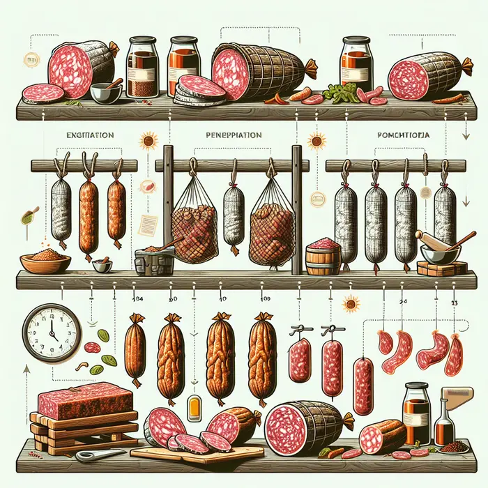 Fun Fact Image - Understanding the Year-Long Art and Craft of Salami Making