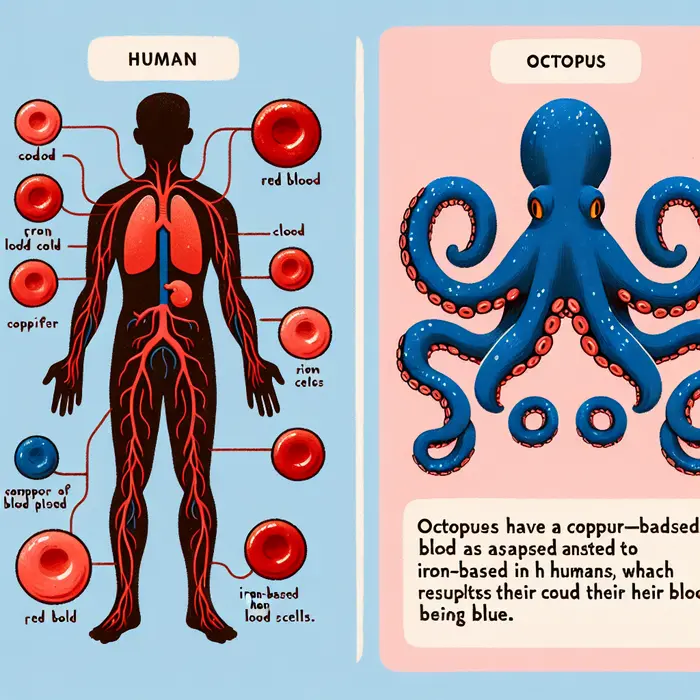 Fun Fact Image - Why Octopus Blood Appears Blue: The Science Explained