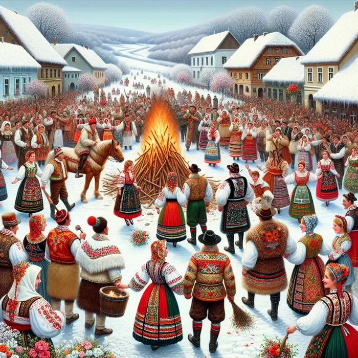 Fun Fact Image - Historic Busó Festivities: Carnival Tradition in Mohács