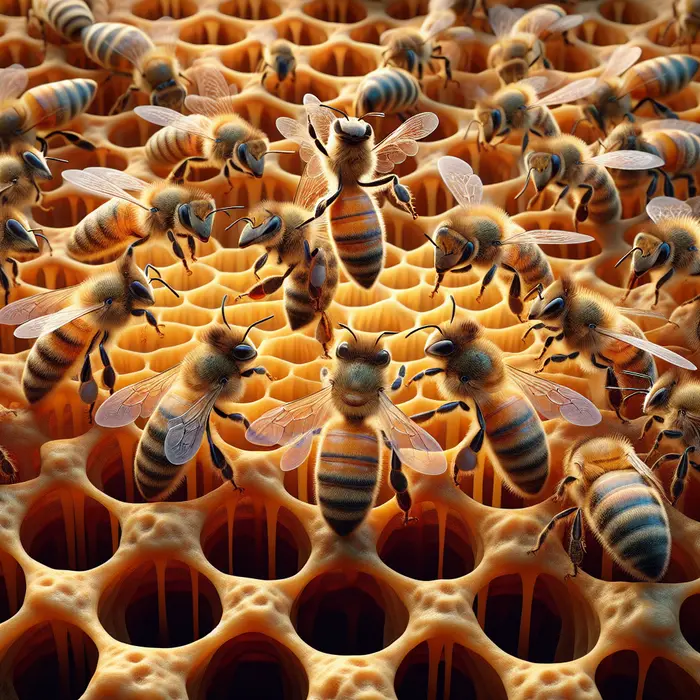 Fun Fact Image - Unlocking the Mysteries of Bee Communication and Behavior