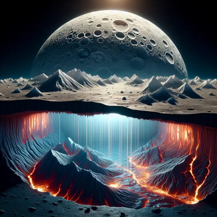 Fun Fact Image - Lunar Seismic Activity Linked to Underground Salt Deposits