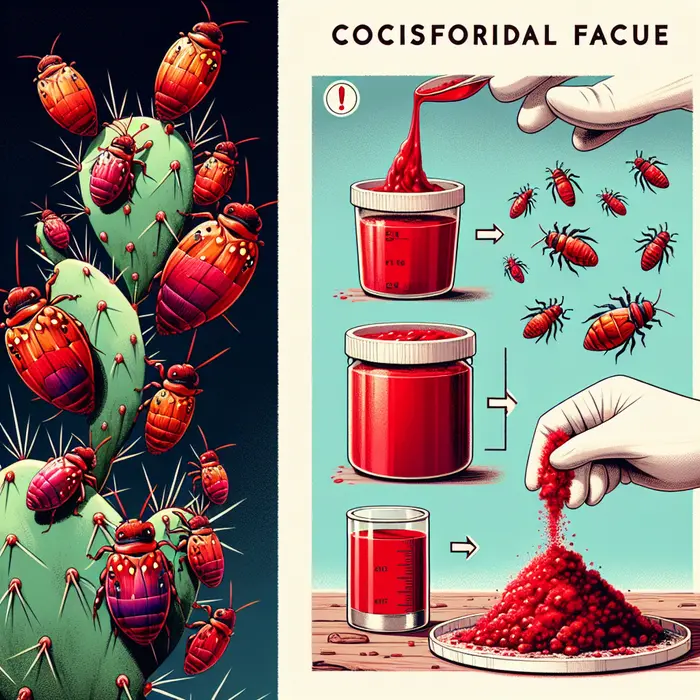 Fun Fact Image - The Vibrant Hue of Cochineal: Nature's Scale Insect Dye