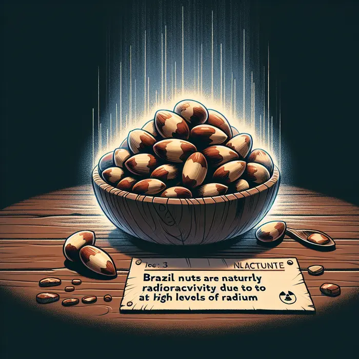 Fun Fact Image - Understanding the Radioactivity Found in Brazil Nuts