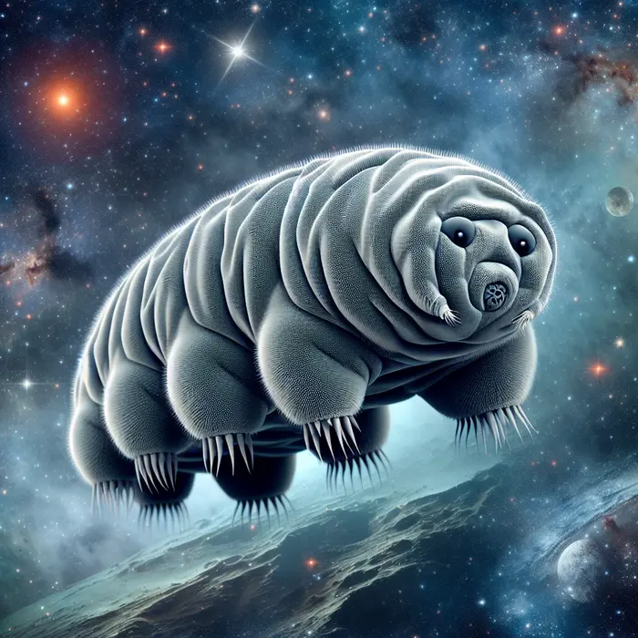 Fun Fact Image - Unstoppable Tardigrades: The Resilient Tiny Micro-Animals