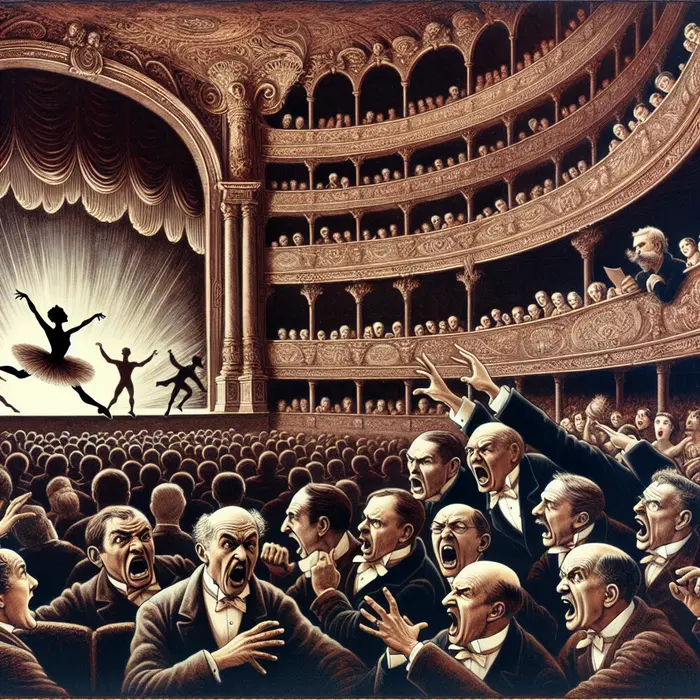 Fun Fact Image - Stravinsky's Controversial Performance Instigates a Riot