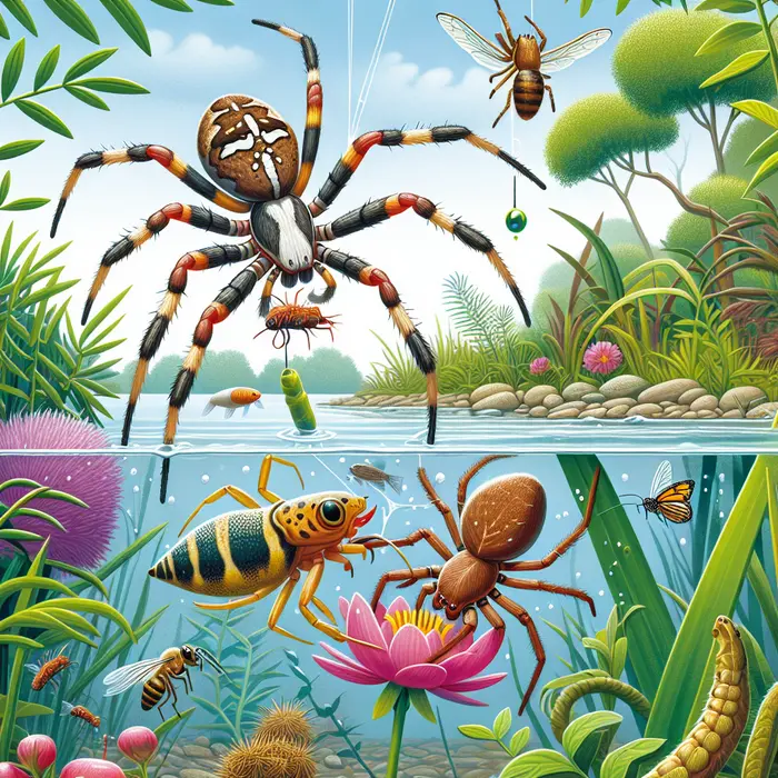 Fun Fact Image - Exploring the Unexpectedly Varied Dietary Habits of Spiders