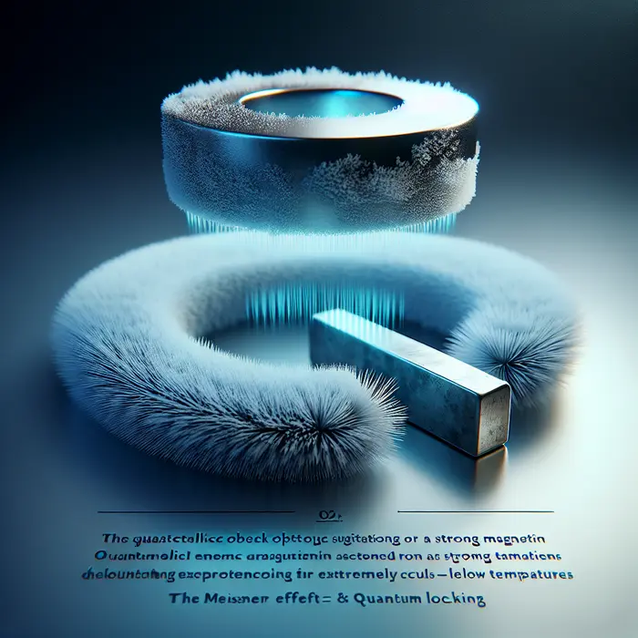 Fun Fact Image - Exploring the Enchanting Realm of Quantum Levitation