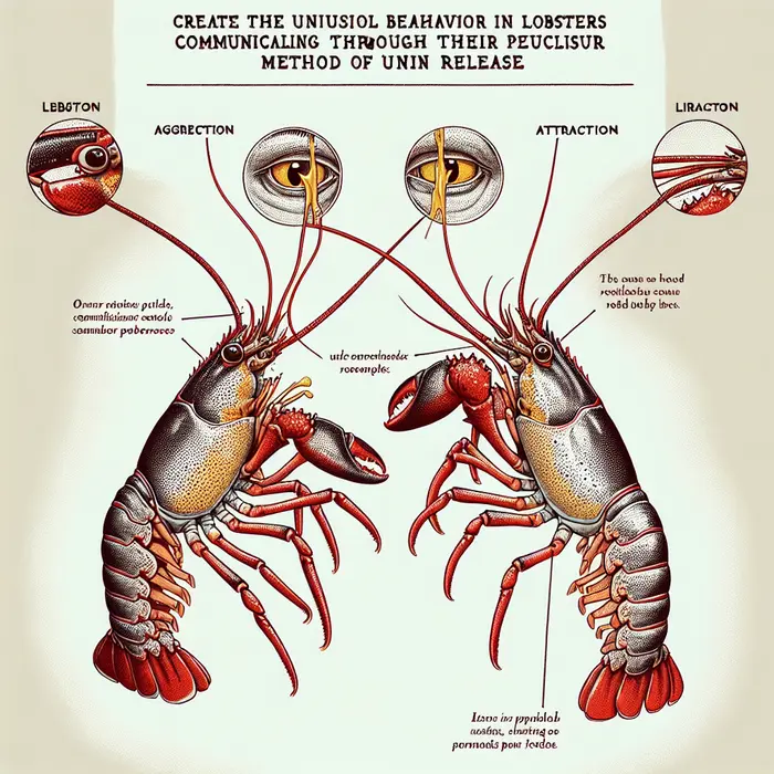 Fun Fact Image - Lobsters' Unique Communication: Using Urine to Send Messages