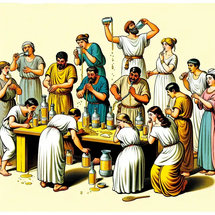 Fun Fact Image - Ancient Romans Employed Urine as a Teeth Whitening Method