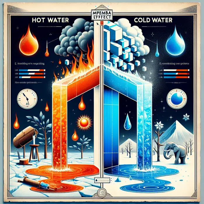 Fun Fact Image - The Mpemba Effect: Hot Water Freezes Faster Than Cold Water