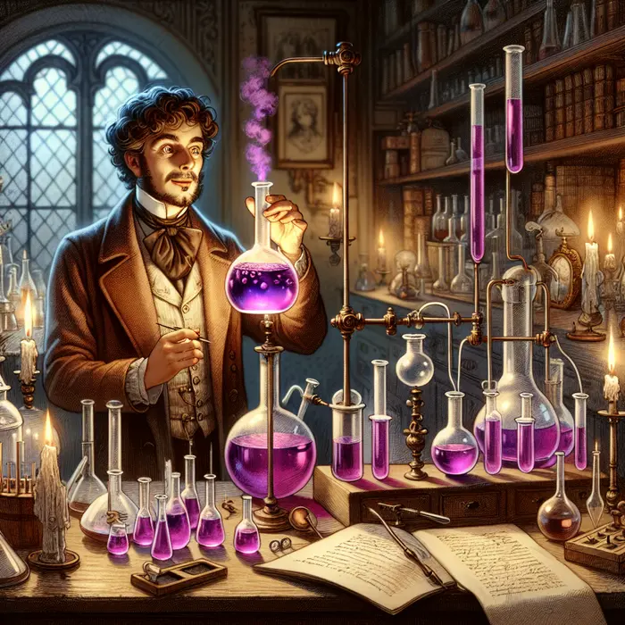 Fun Fact Image - Serendipity Leads to the Creation of Vibrant Purple Dye