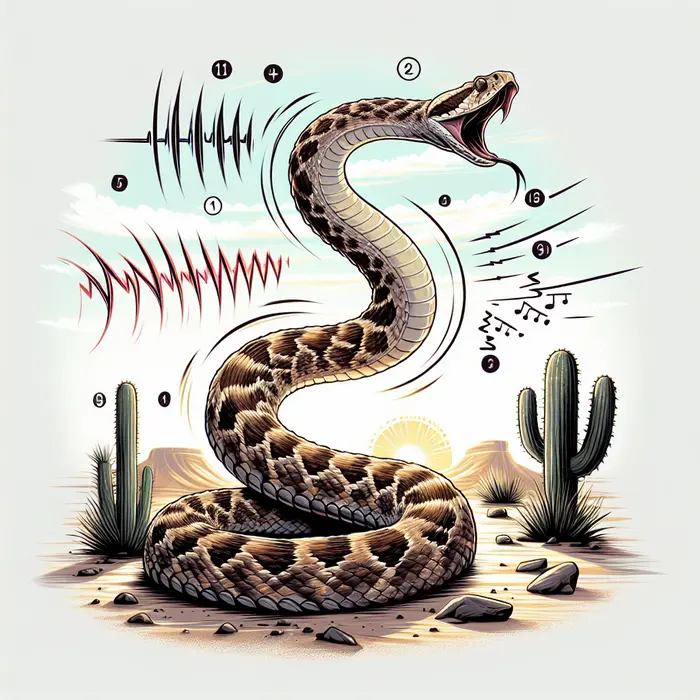 Fun Fact Image - Mysteries of the Rattlesnake's Unique Tail Revealed