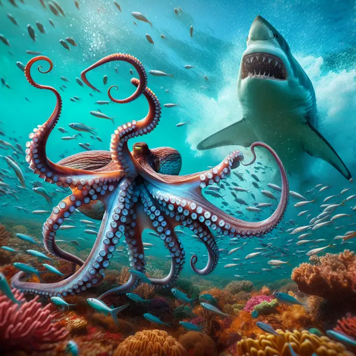 Fun Fact Image - Octopuses Punch Fish: An Unusual Underwater Defense Tactic