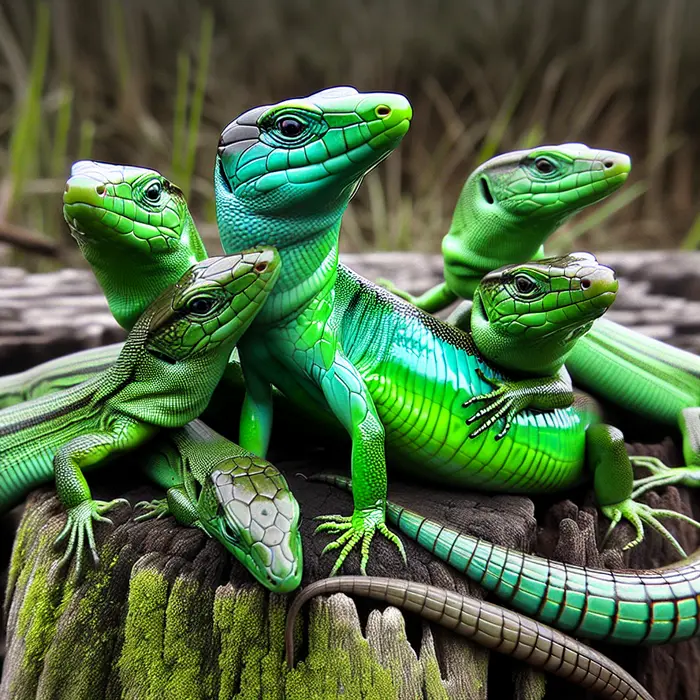 Fun Fact Image - The Unique Green Blood Characteristics of Skinks Unveiled