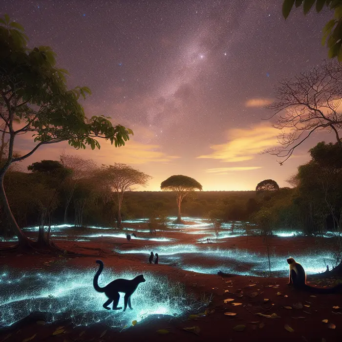 Fun Fact Image - Boquerón's Luminous Soil: Paraguay's Secret Natural Wonder