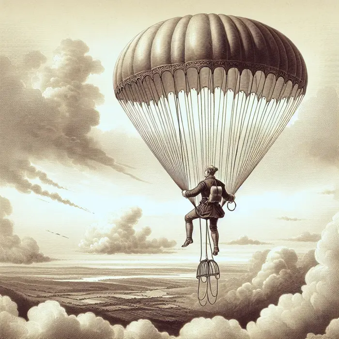 Fun Fact Image - Accidental Beginnings: The Birth of the Modern Parachute