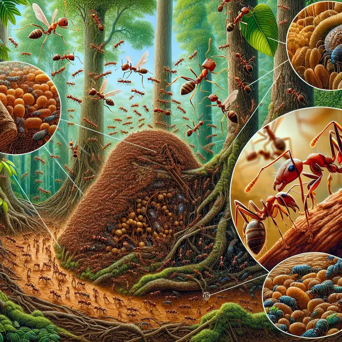 Fun Fact Image - The Surprising Role Ants Play in Ecosystems: A Tiny Titan