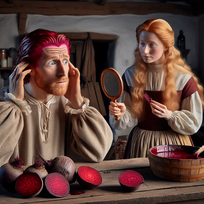 Fun Fact Image - A 17th Century Diy Tip: Using Beet Juice to Dye Hair Red