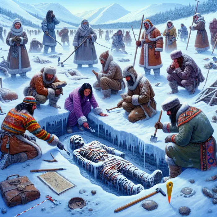 Fun Fact Image - The Curious Tale of the Siberian Ice Maiden Discovery