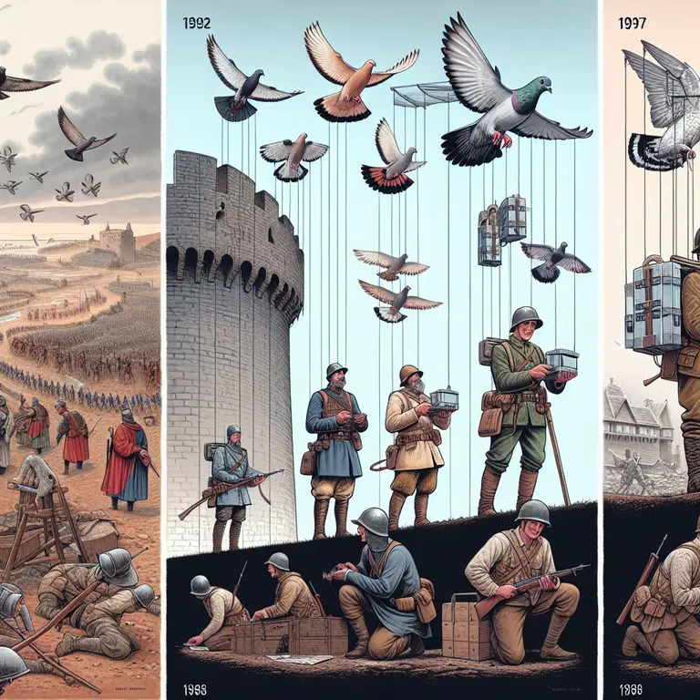 The Enduring Role of Carrier Pigeons in Military History