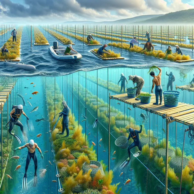 The Seaweed Revolution: Transforming Ocean Health and Climate