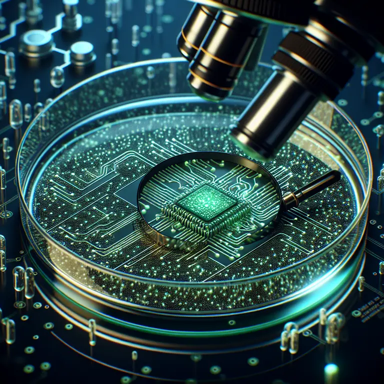 Bacterial Computing: Living Microbes Powering Next-Gen. Circuits