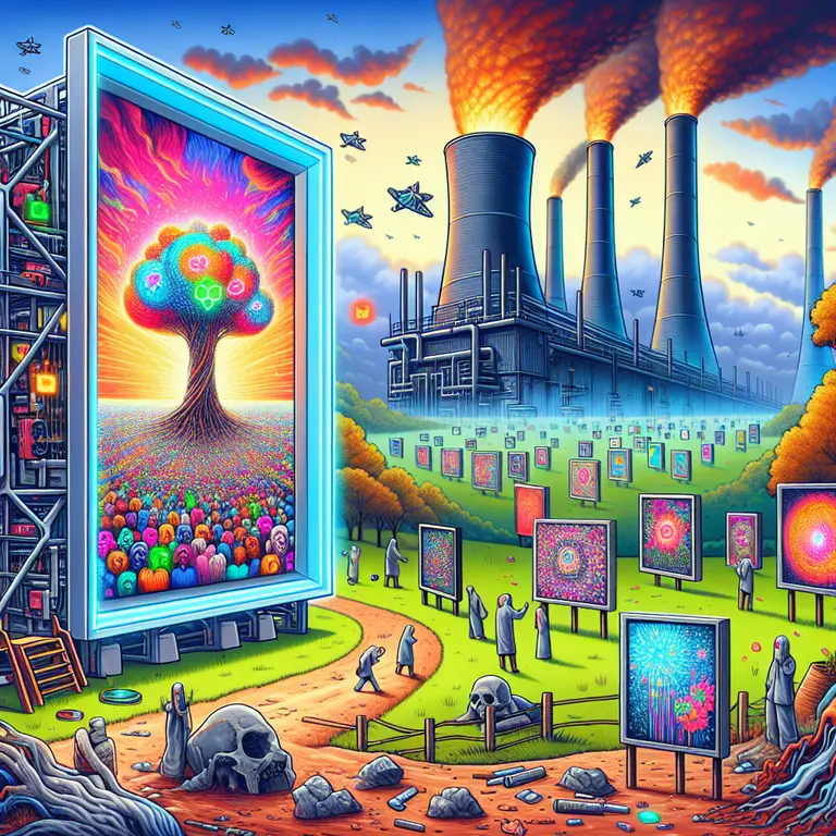 Digital Art Nfts and Their Surprising Environmental Impact